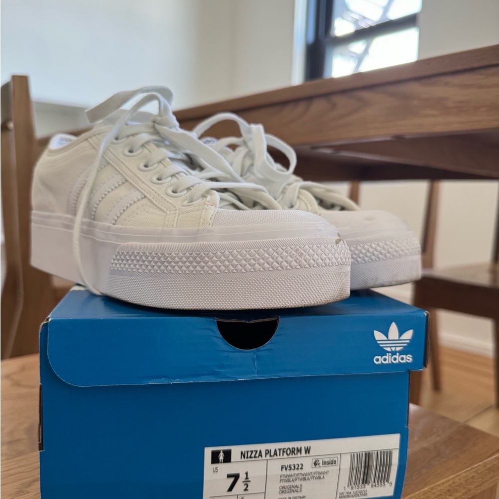 adidas platform shoes size 7.5